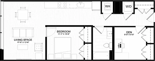 Floor plan 1P