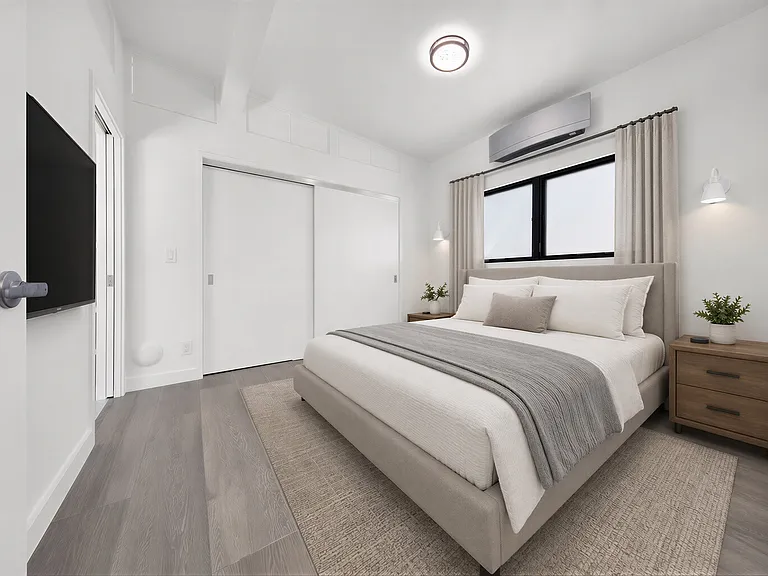Furnishing are staged
