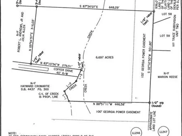 0 Coffer Dr Lot 246, Ellenwood, GA 30294