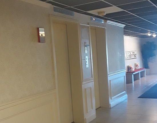 Elevators at first floor