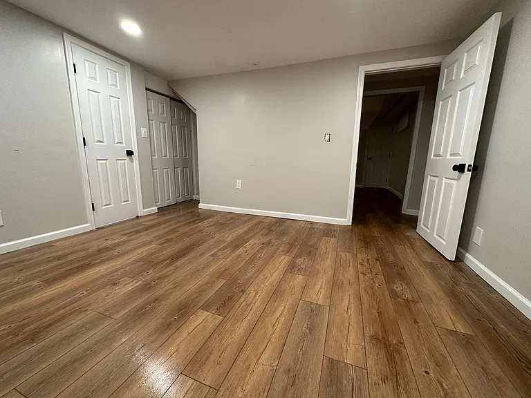Basement bedroom