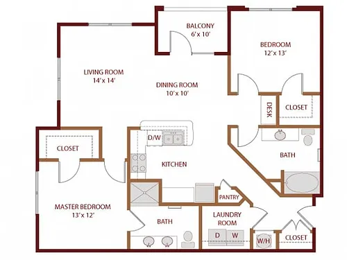 Floor plan Evoke