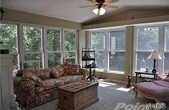 Sunroom:  Cathedral Ceiling, plant shelf