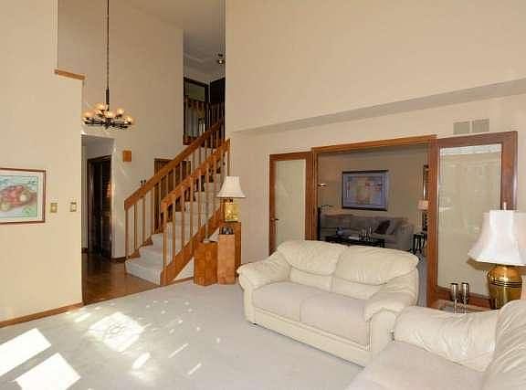 French doors to family room!