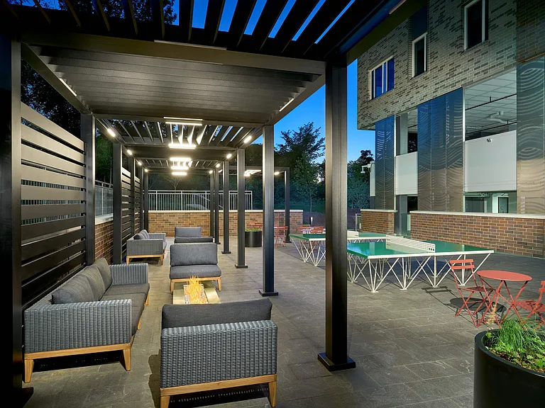 Indigo at McLean Station Phase I Outdoor Terrace Amenity Area