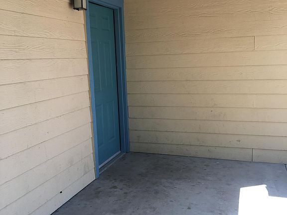 Front door with covered porch