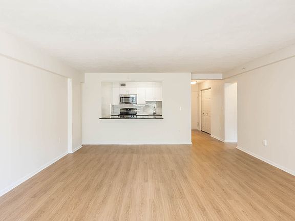 Living and Dining Room with Hard Surface Flooring