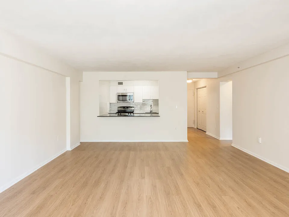 Living and Dining Room with Hard Surface Flooring