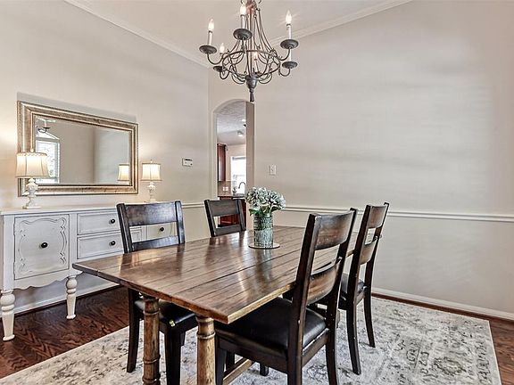 A lovely formal dining room for all of your gatherings.