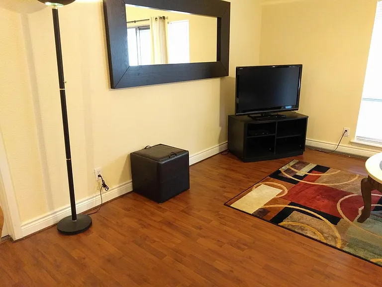42" flat screen TV with DVD player