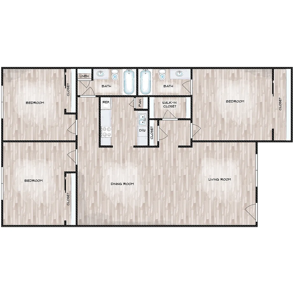 Floor plan 3X2