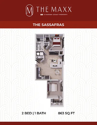 Floor plan The Sassafras