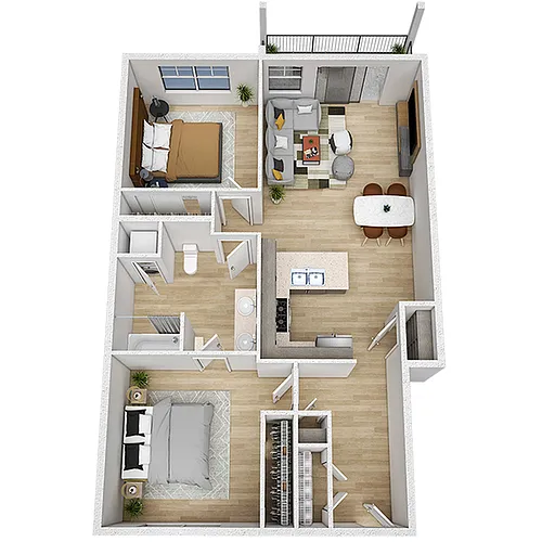 Floor plan B2