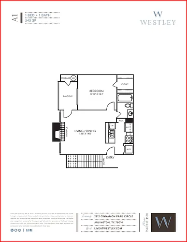 Floor plan A1 Classic