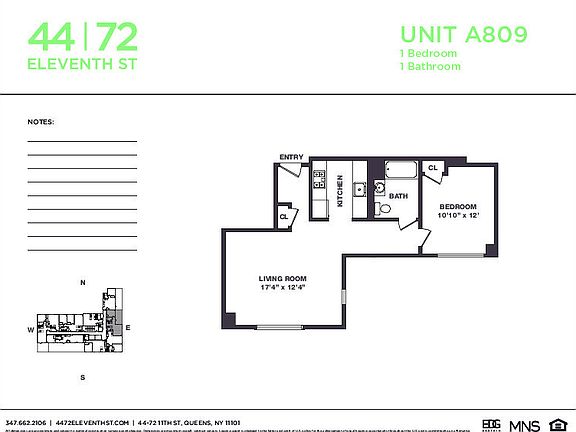 2nd image of 44-72 11th St #A-809