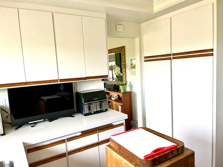 Pantry filled with cooking appliances