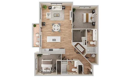 Floor plan B3