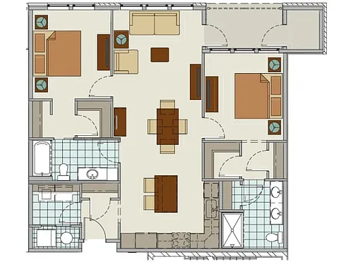 Floor plan Dorchester