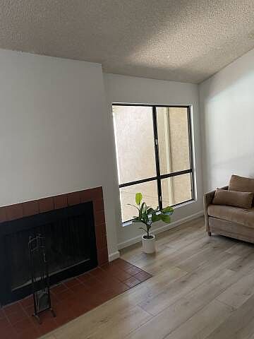 Fireplace in living room