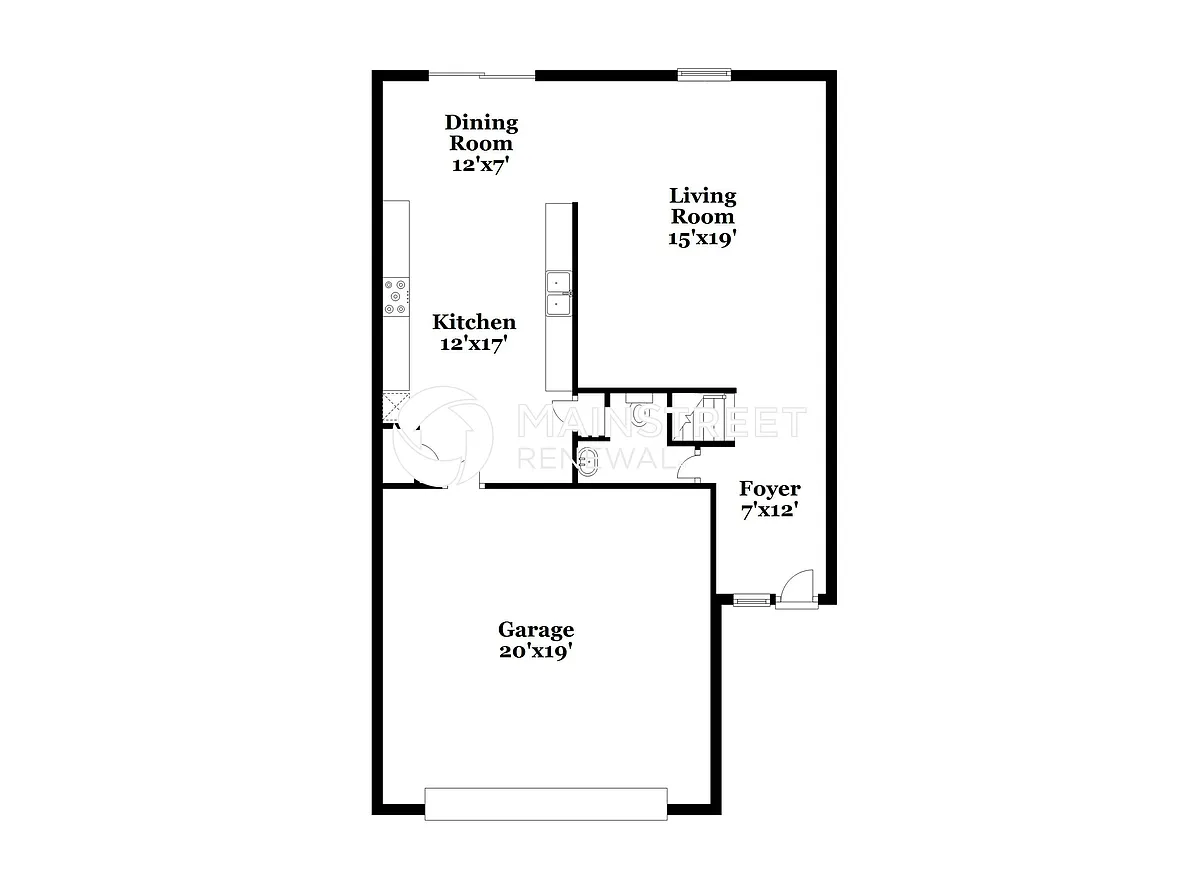 Floor Plan - 433 Brisk Dr