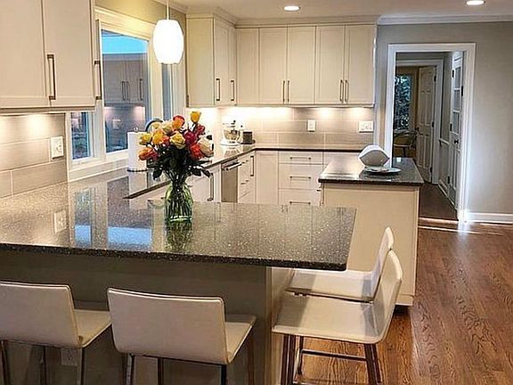 Renovated kitchen with lots of natural light!