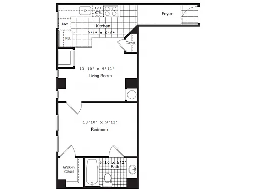 Floor plan A20 ADU50