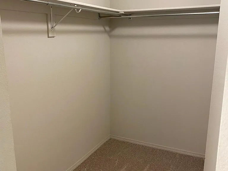 Master walk in closet