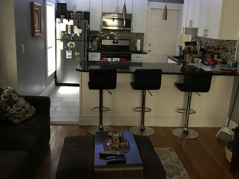 Dining Room/Living Room with Kitchen view