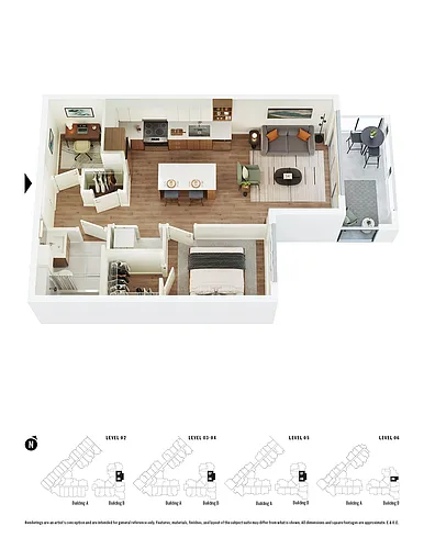 Floor plan 307-B