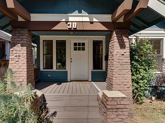 Durable Trex decking on the front porch!
