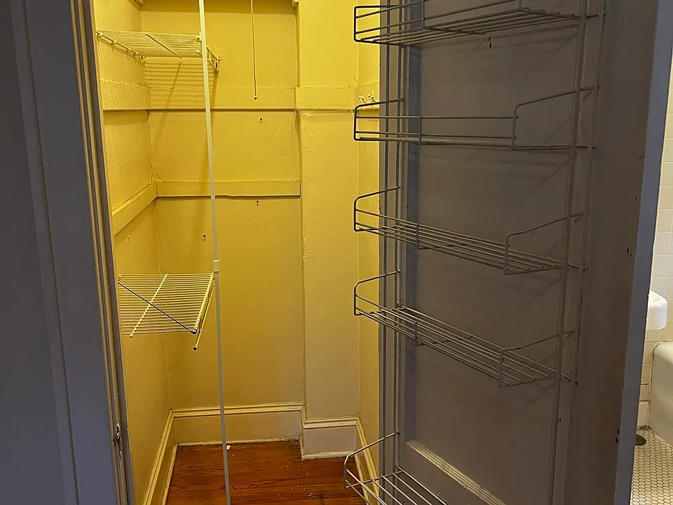 Bedroom closet. There is also an additional storage closet in the living room.