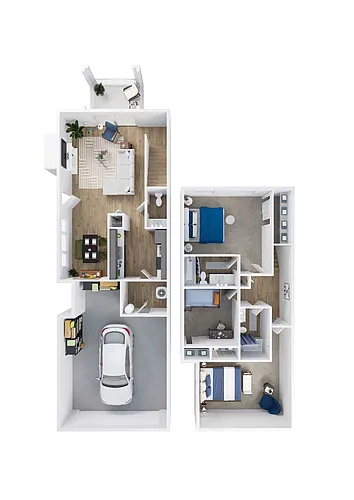 Floor plan 3X25APR - Oak