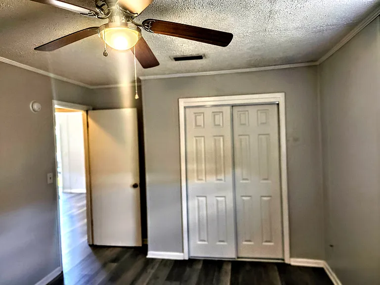 New ceiling fan in master
