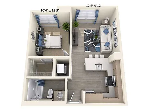 Floor plan A1-561sq