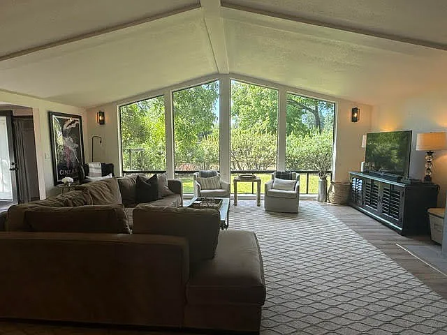 living room view