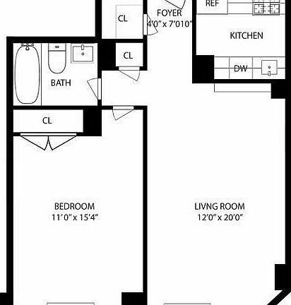 2nd image of 215 W 95th St #15-E