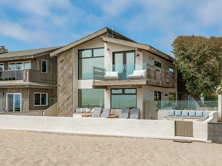 View of house from beach