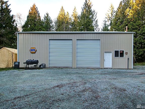 Shop finished in 2018! Wired for 220, wood stove for heat. 