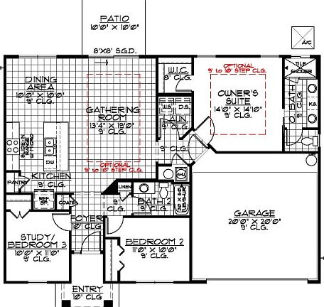 Evergreen floorplan