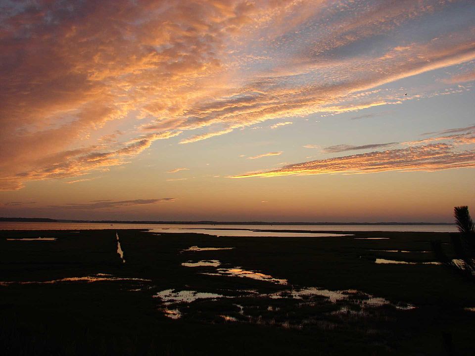 Sunset as seen from Balcony