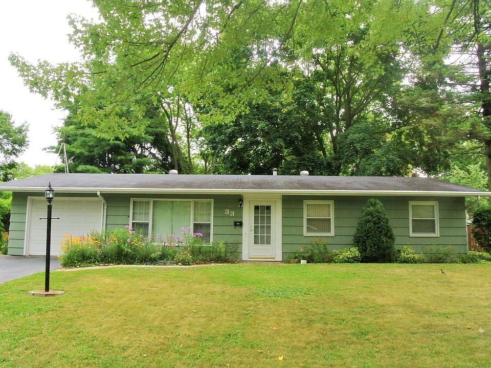 Three bedroom, 1 bath ranch home with large family room addition has been wonderfully cared for.