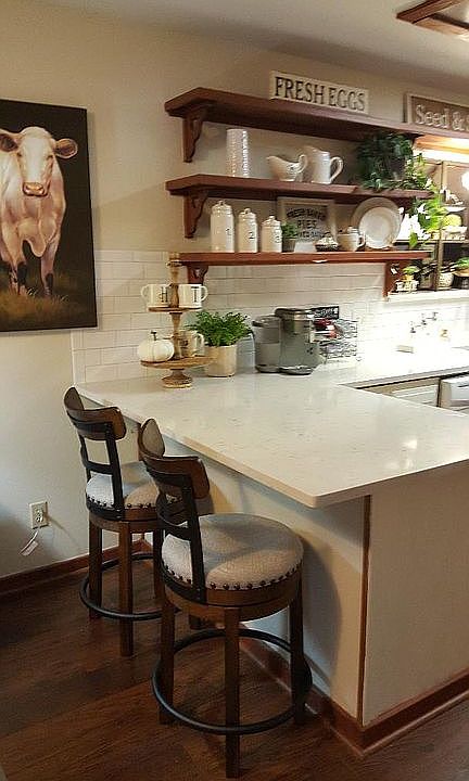 Newly remodeled kitchen