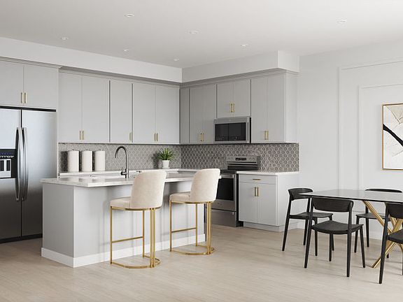 Open kitchen and cafe area