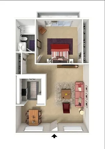 Floor plan Tranquility