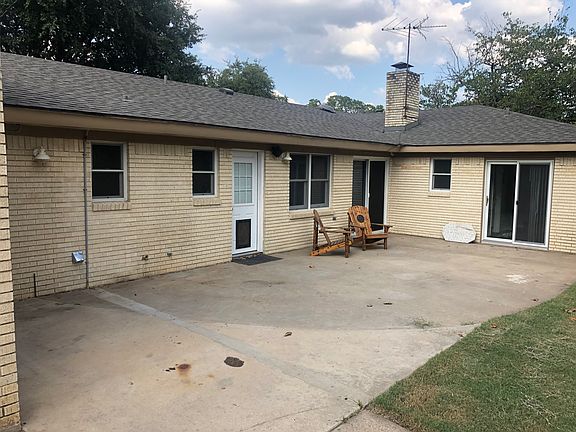 Large patio