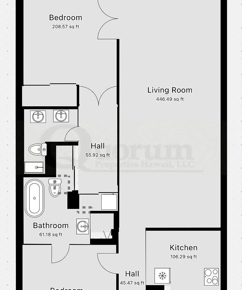 2 bed, 1303 sqft, $3,500 — Photo 2