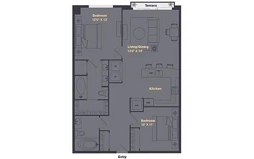Floor plan B1