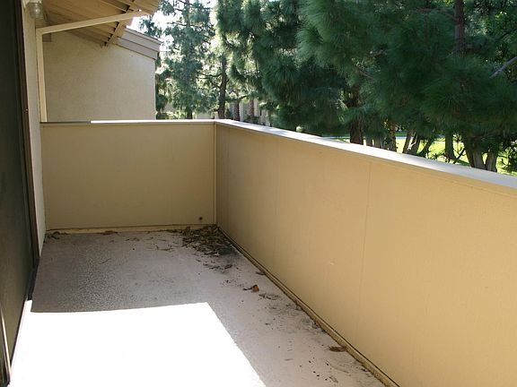 Balcony off living room