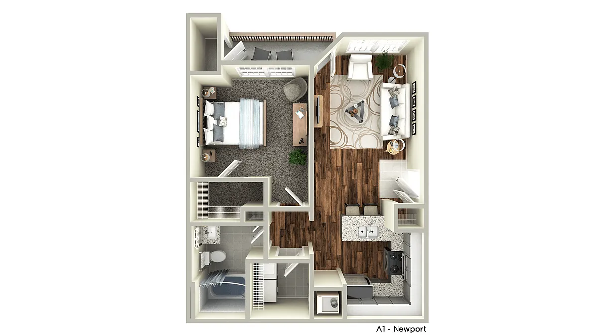 Floor plan A1