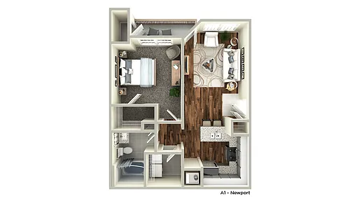 Floor plan A1